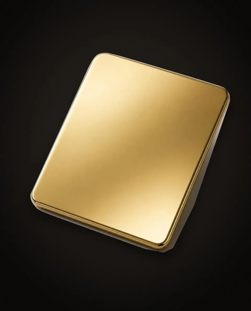 Mirror stainless steel finish